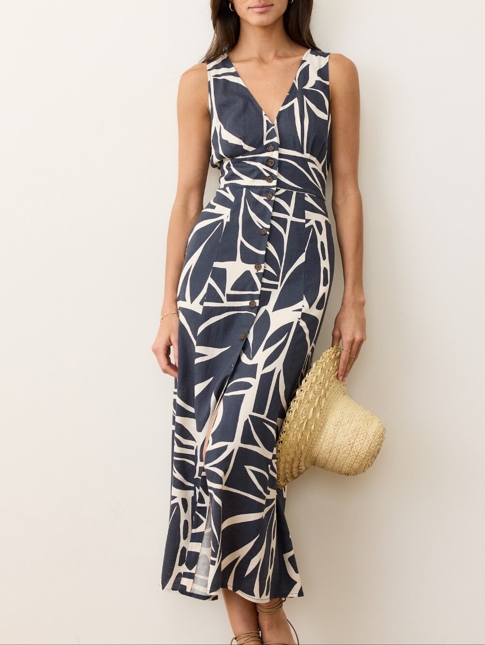 Marine Layer Camila Maxi Dress M